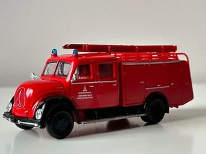 1961 Magirus-Deutz Germany Fire Brigade Car Truck Model Diecast 1:64 Scale - Picture 1 of 14