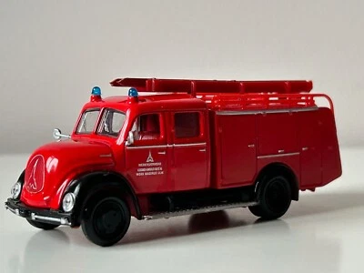 1961 Magirus-Deutz Germany Fire Brigade Car Truck Model Diecast 1:64 Scale - Image 1 of 4