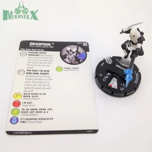 Heroclix Deadpool y X-Force set Deadpool #037a ¡Figura rara con tarjeta! - Imagen 1 de 1