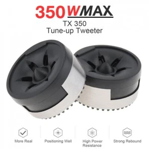 High Efficiency Mini Dome Tweeter with crossover for Car Audio System Speakers - Picture 1 of 12
