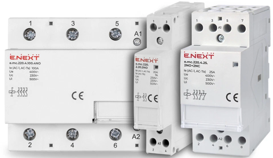Schaltrelais Leitungsschutzschalter Schütze Installationsschütz 25-100A 230V 24V - Bild 1 von 4