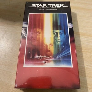 Star Trek The Motion Picture VHS 1991 Longer Version New Sealed - Picture 1 of 3