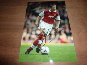 DENNIS BERGKAMP signed 12x8 photo ARSENAL+ COA - Picture 1 of 2