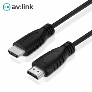 Cable HDMI AV:Link Full HD 1080p con Ethernet y ARC/1m/1.5m/3m/5m/10m/Negro - Imagen 1 de 3