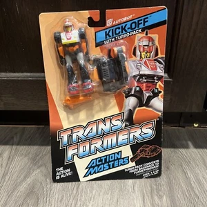 Kick-Off Action Masters MOSC NEW Sealed 1990 Vintage Hasbro G1 Transformers - Picture 1 of 9