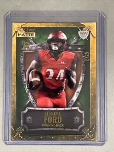 2022 comodín mate Chase Jerome Ford fin de semana guerrero dorado y verde 8/25 #WW-25 - Imagen 1 de 3