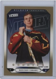 Braydon Coburn 2005-06 Upper Deck Victory Rookies Gold #298 079/100 *S6595 - Imagen 1 de 1