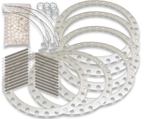 Hunter D & RL Alignment Rack Rear Slip Plate Repair Kit with Retainer Rings - Picture 1 of 1