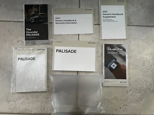 2021 HYUNDAI PALISADE 7 PIECE OWNER’S MANUAL OEM - Picture 1 of 2