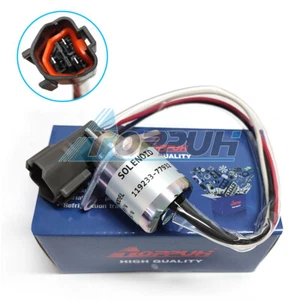 Fuel Shut Off Solenoid 119233-77932 12V For Yanmar 3TNV88 John Deere 4200 4300 - Bild 1 von 6