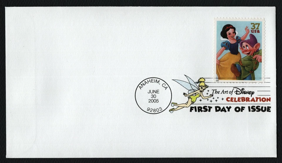 #3915 37c Blancanieves, Color Digital FDC **CUALQUIER 5 = ENVÍO GRATUITO** Foto 1 de 1