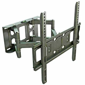 STAFFA PORTA TV MURO DA 26"32"42"46"50"55"65POLLICI SUPPORTO PARETE BRACCIO VESA - Zdjęcie 1 z 3