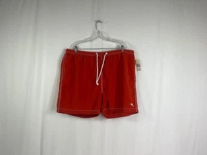 NWT Tommy Bahama  "Relax" Men's Red Mesh Liner Swim Trunks - Size XXL - Picture 1 of 5