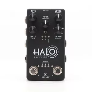 Keeley HALO Dual Echo Delay Andy Timmons Singature Guitar Effects Pedal FREESHIP - Afbeelding 1 van 6