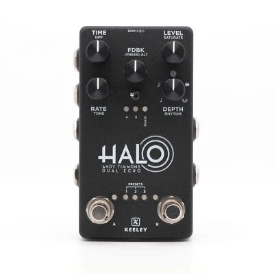 Pedal de efectos para guitarra Keeley HALO Dual Echo Delay Andy Timmons singature ENVÍO GRATUITO Foto 1 de 4