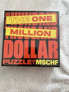 The One Million Dollar PUZZLE 500 Pieces 15.7" x 15.7" New Sealed - Picture 1 of 2