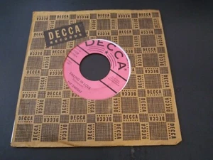 The Omegas Failing In Love VG- Original 45RPM Promo DECCA Record 1960 ROCKABILLY - Imagen 1 de 3