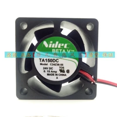 NIDEC C34Z36-55 DC24V 0.15A 4020 4CM Cooling Fan - Image 1 of 4