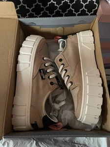 Palladium 'Pallatower Lo' Womens Nude Dust Fashion Sneaker Boots 7.5 - Picture 1 of 4