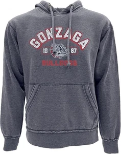 Azul 84 NCAA Estilo Vintage Azul Marino Gonzaga Bulldogs Burnout Sudadera con Capucha Talla Pequeña NUEVO - Imagen 1 de 7