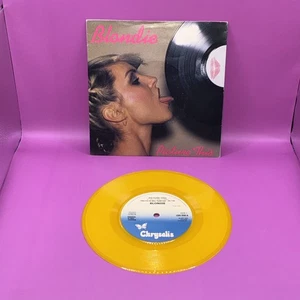 PICTURE THIS / FADE AWAY by Blondie (7" Yellow Vinyl Single 1978 CHS2242 UK P&P) - Picture 1 of 4