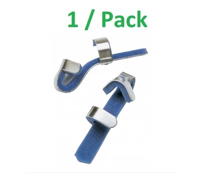 Soporte ProCare para dedo lesionado atascado férula de dedo de béisbol GRANDE aluminio Foto 1 de 4