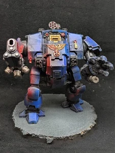 170 Redemptor Dreadnought Ultramarines Primaris Marines Espaciales 40k Bien Pintado - Imagen 1 de 10