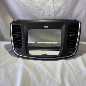 2015 - 2017 Chrysler 200 Radio Bezel Trim Vents Dash Moulding 8.4 Inch OEM - Picture 1 of 12