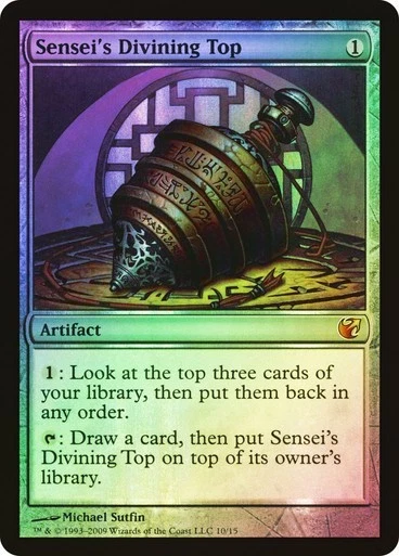 Sensei's Divining Top Foil x1 From the Vault: Exiled MTG Magic the Gathering  - Image 1 of 1