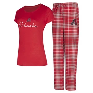 Women's Concepts Sport Arizona Diamondbacks Vector Top & Pants Sleep Set - Picture 1 of 3