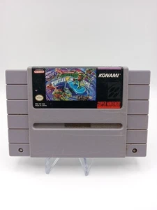 Teenage Mutant Ninja Turtles IV Turtles In Time (Nintendo SNES) Cartridge Damage - Picture 1 of 7