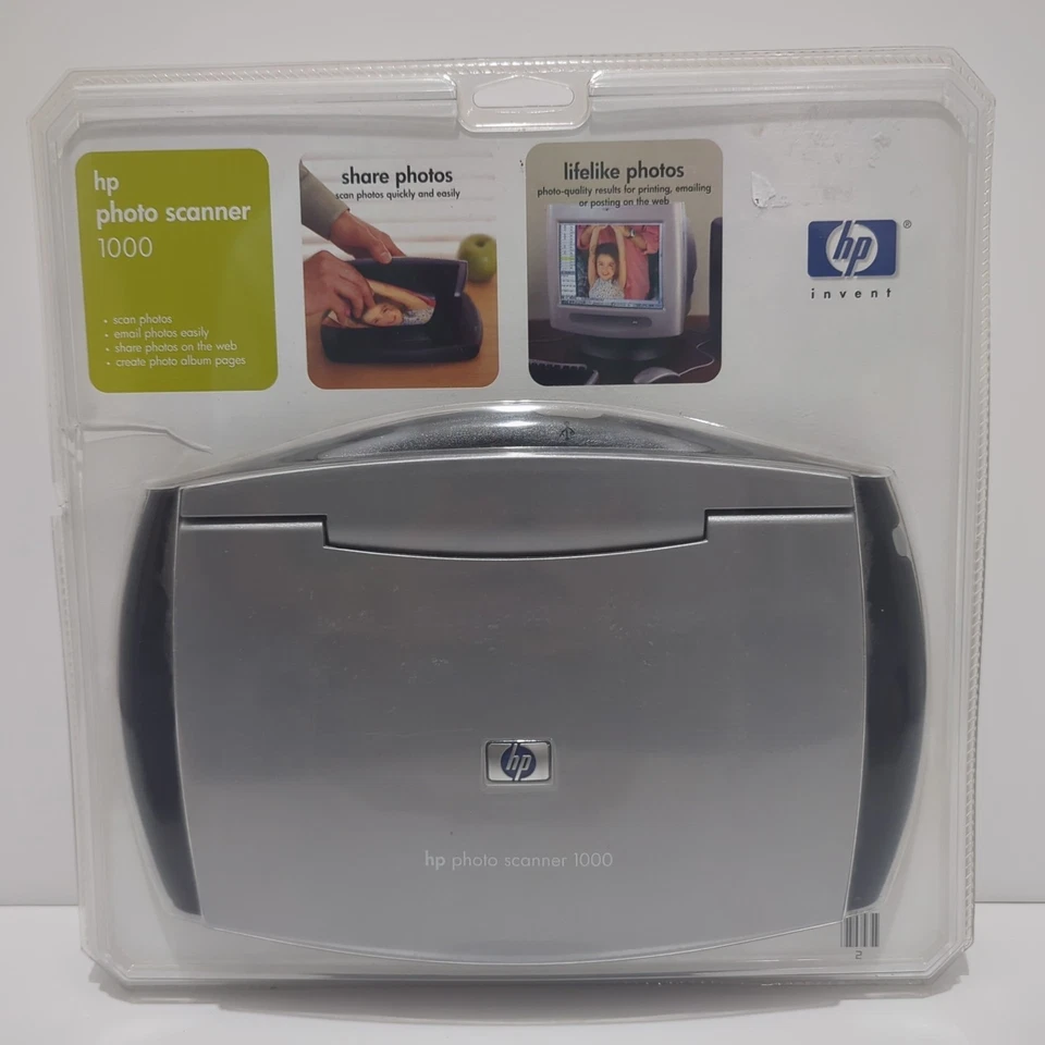 HP Photo Scanner 1000 Lifelike Photos Share Photos Scan Photos Sealed - Image 1 of 2