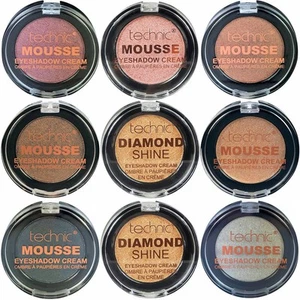 Technic Mousse Eyeshadow Cream - Long Lasting Sparkle Eye Glitter Smooth Eyes - Picture 1 of 3