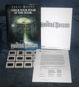2003 DISNEY THE HAUNTED MANSION ORIGINAL MEDIA PRESS KIT w FARBFOLIEN PRODUCTI - Bild 1 von 4