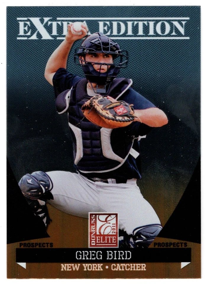 Greg Bird - Prospects - 2011 Donruss Elite Extra Edition Baseball # 99 Mint - Image 1 of 1