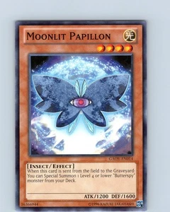 Yu-Gi-Oh TCG Moonlit Papillon GAOV-EN014 Unlimited Common Card NM - Picture 1 of 2