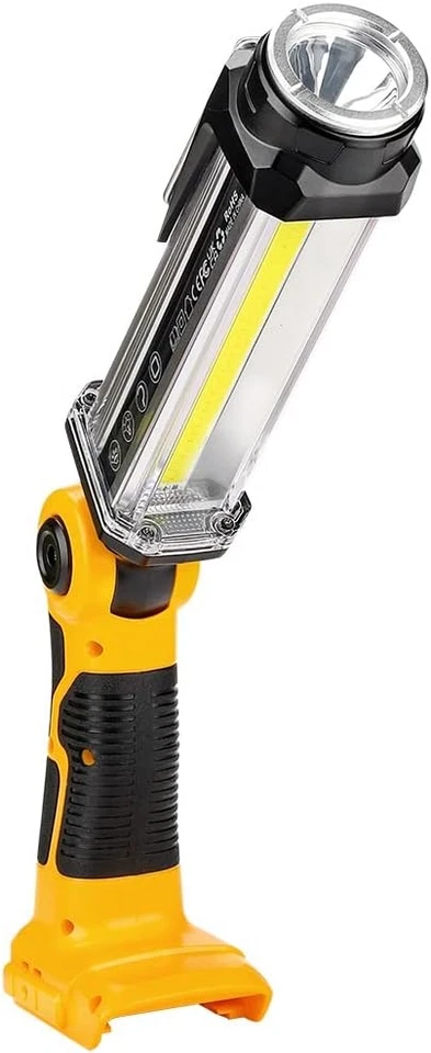 Luz de trabalho LED sem fio para holofote Dewalt 14.4V-20V bateria de íon de lítio 35W 2000LM - Imagem 1 de 4