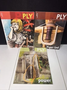 Issue 20 21 22 PLY Magazine Handspinners Yarn Knitting Spr Sum Aut Win 2018 - Picture 1 of 16