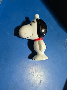 Vintage Snoopy Catch 'Em Peanuts Fishing Bobber Float 2.5"  - Picture 1 of 5