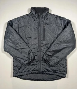 Chaqueta Steve & Barry's Para Hombre Mediana Negra Aislada Ripstop Cremallera Completa Acolchada - Imagen 1 de 6