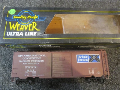 O Scale NMRA 1997 Lake Junction Convention 40' Box Car #897 by Weaver (OMRA97) - Image 1 of 4