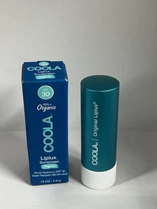 COOLA Classic Liplux Organic Lip Balm Sunscreen SPF 30 .15oz Full Size Exp 01/25 - Picture 1 of 2