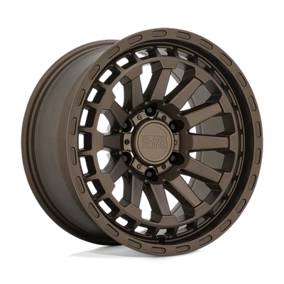 Rueda de bronce mate Rhino Raid negra 18x9,5 6x5,5 (12 mm) Foto 1 de 4