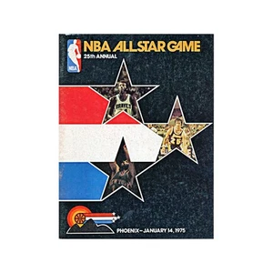 1975 NBA Phoenix 25th Anniversary Souvenir Program - Picture 1 of 2