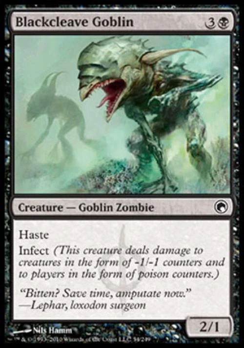 Blackcleave Goblin - Medium Play MTG Scars of Mirrodin - Image 1 of 1