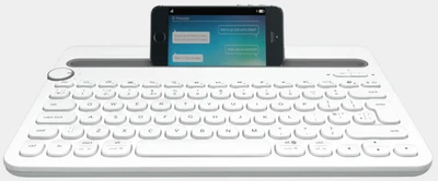 Logitech K480 Bluetooth Multi-Device Keyboard - Works with iPad/Android/PC - Image 1 of 4
