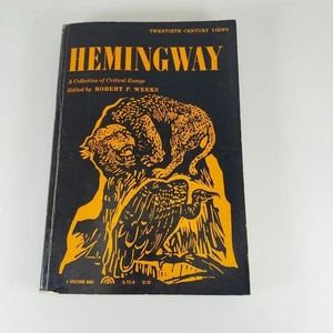 Hemingway: A Collection of Critical Essays edited by Robert Weeks 1962, PB - Picture 1 of 14