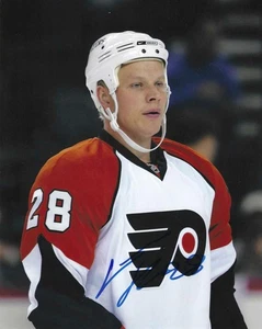 Signed 8x10 LASSE KUKKONEN Philadelphia Flyers Autographed Photo - COA - Picture 1 of 1