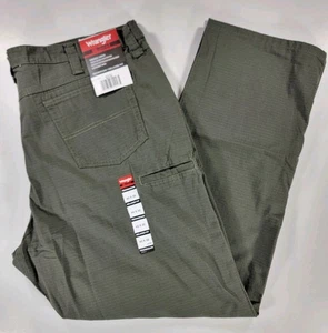 NEU Wrangler RIGGS WORKWEAR Techniker entspannte Passform Herrenhose 42 x 32 Ripstop Neu mit Etikett  - Bild 1 von 15