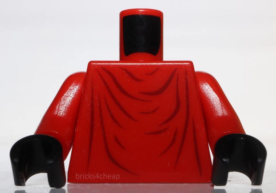 Lego Star Wars Torso Rojo Bata Imperial con Pliegues Rojo Oscuro Patrón Guardia Real Foto 1 de 1
